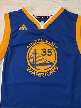 Golden State Warriors Durant Jersey | Child’s L 14/16